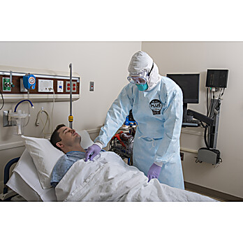 ProVent® Plus Blue Isolation Gowns