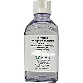 Phosphate Buffered Saline 1X, Bioreagent Grade