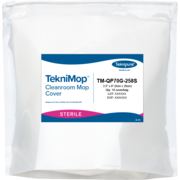TekniMop™ Sterile 2Ply Polyester Pocket Mop Cover, 2.5" x 8", 70% IPA