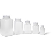 United Scientific® UniStore™ Wide Mouth Square Bottles, PPCO