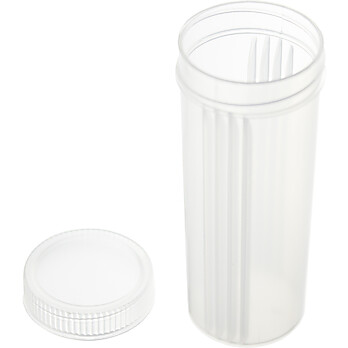United Scientific® 3-Place Slide Mailer with Screw Cap, PP, Neutral, Pk/100