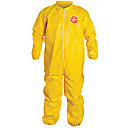 Tychem® 2000 Coveralls with Collar, Elastic Wrists & Ankles (Serged Seams)