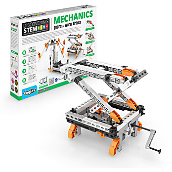 United Scientific® Engino® STEM Mechanics: Gears & Worm Drives
