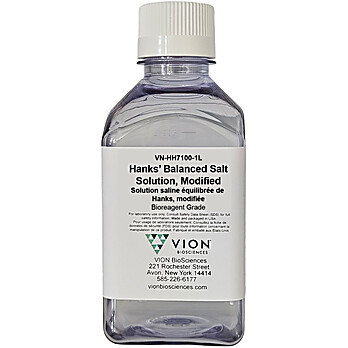Hanks' Balanced Salt Solution, Modified, Bioreagent Grade