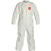 Tychem® 4000 Coveralls with Collar, Open Wrists & Ankles