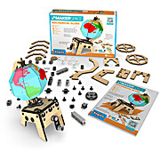 United Scientific® Engino® MAKERSPACE DIY:  Mechanical Globe