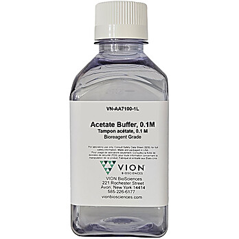 Acetate Buffer 0.1M, Bioreagent Grade