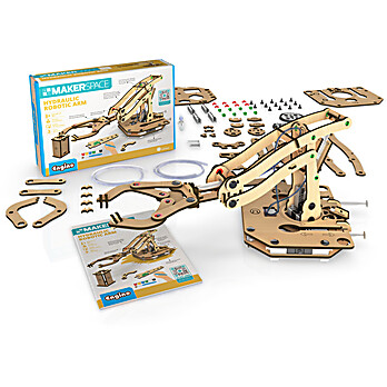 United Scientific® Engino® MAKERSPACE DIY:  Hydraulic Robotic Arm