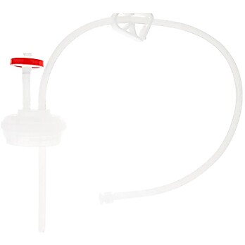 EZCellGene® Round Sampling Bottle Assembly with microbore tubing