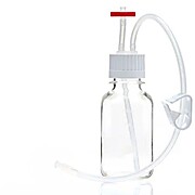 EZBio® Media Bottle Assembly with Over Molded Silicone Adapter