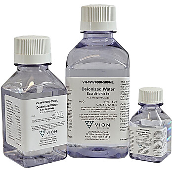 Water, Deionized, ACS Grade