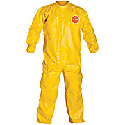 Tychem® 2000 Coveralls with Collar, Elastic Wrists & Ankles (Taped Seams)