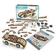 United Scientific® Engino® MAKERSPACE DIY:  Pull-Back Race Car