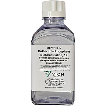 Dulbecco'S Phosphate Buffered Saline 1X, Bioreagent Grade