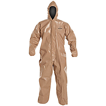 Tychem® 5000 Coveralls with Standard Fit Hood, Elastic Wrists & Ankles