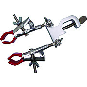 United Scientific® Double Burette Clamp, Stainless Steel