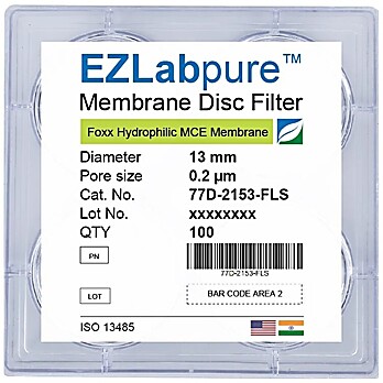 EZLabpure™ Mixed Cellulose Ester MCE Membrane Disc Filters