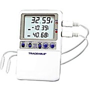 Traceable High-Accuracy Fridge/Freezer Thermometer; 2 Bullet Probes
