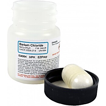 Barium Chloride Ez Prep 3X50mL 0.5M Soln
