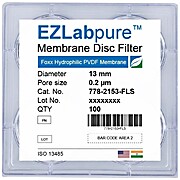EZLabpure™ PVDF Membrane Disc Filters