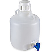 Diamond® RealSeal™ Round HDPE Carboys with Spigot