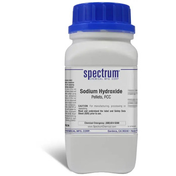Sodium Hydroxide, Pellets, FCC