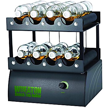 Mini Bottle Benchtop Roller System (International Voltages)