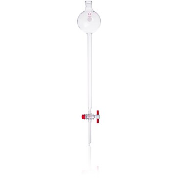 Basic Glass Chromatography Column, with Reservoir
