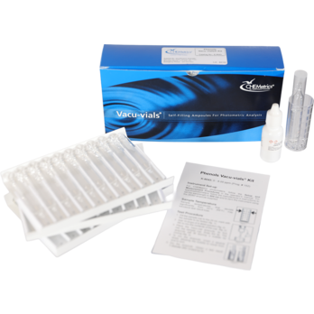 Phenols Testing Kit - Vacu-vials Instrumental Kit K-8043