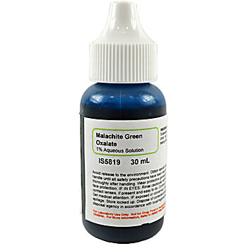Malachite Green 1% Aq Sol 30mL