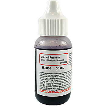 Carbol Fuchsin Ziehl Neelsen Sol 30mL
