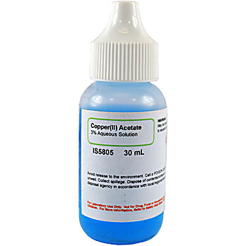 Copper II Acetate 3% Aq Sol 30mL