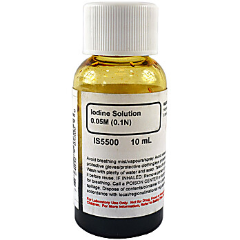 Iodine Solution 0.05M 10mL 