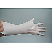 Nitrile gloves with oats extractions, powder free, a patented coating recognized by the FDA as a skin protectant, 100/pk, 1000/cs