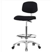 Basic Clean Room Vinyl Medium Bench Height Chairs