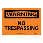Warning, No Trespassing Signs