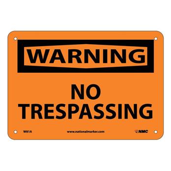 Warning, No Trespassing Signs