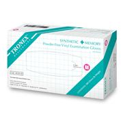 Vinyl "Synthetic + Memory" Powder-Free Exam Gloves