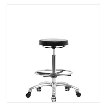 Clean Room Polyurethane High Bench Height Stools