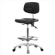 Clean Room Polyurethane High Bench Height Chairs