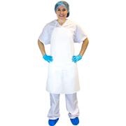 White Polyethylene Coated Polypropylene Apron