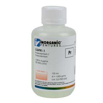 1000 ppm Praseodymium for ICP