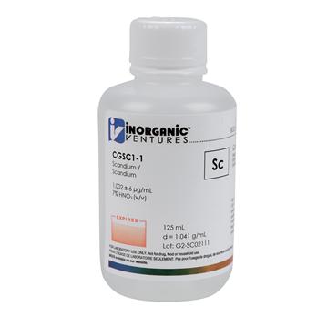 1000 ppm Scandium for ICP