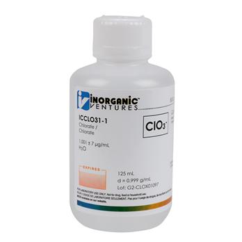 1000 ppm Chlorate for IC