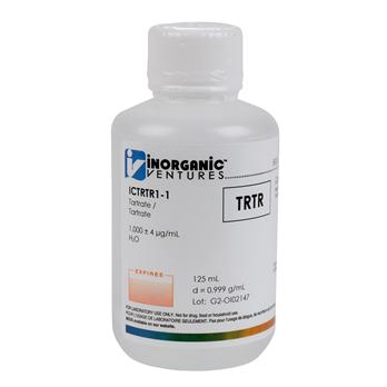 1000 ppm Tartrate for IC