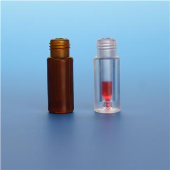 Limited Volume Vial, Glass/Plastic