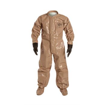 Tychem® 5000 Coveralls with Collar, Attached Gloves & Socks