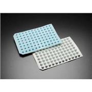 96 Round Well Sealing Cap Mat, clear silicone, for use with 4ti-0125