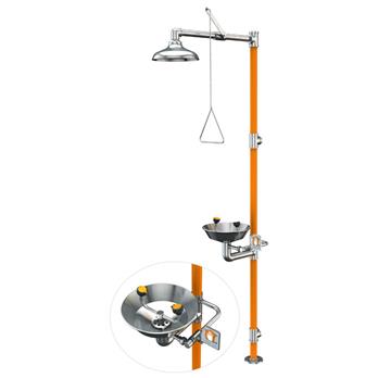 All-Stainless Steel Safety Station with Eyewash