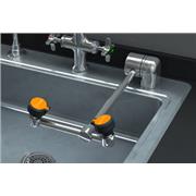 AutoFlow™ 90º Swing-Down Deck-Mounted Eyewash